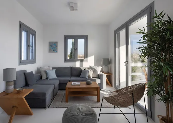 Villa Fryni, Private Pool & Seaview By Naxos Dunes Kastrákion