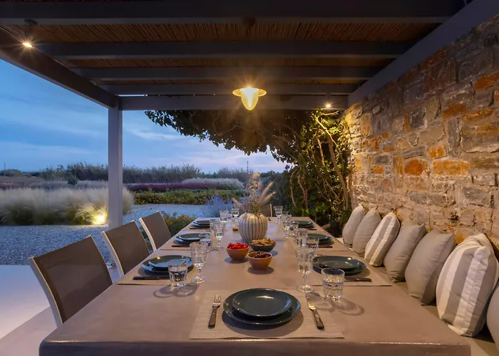 Villa Fryni, Private Pool & Seaview By Naxos Dunes Kastrákion