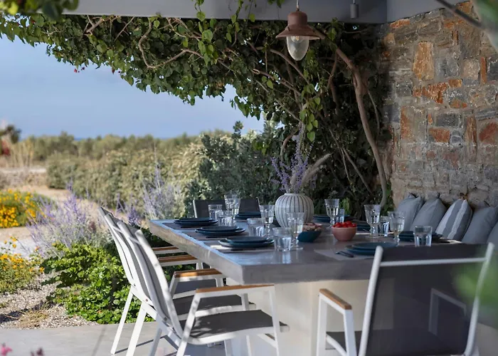 Villa Fryni, Private Pool & Seaview By Naxos Dunes