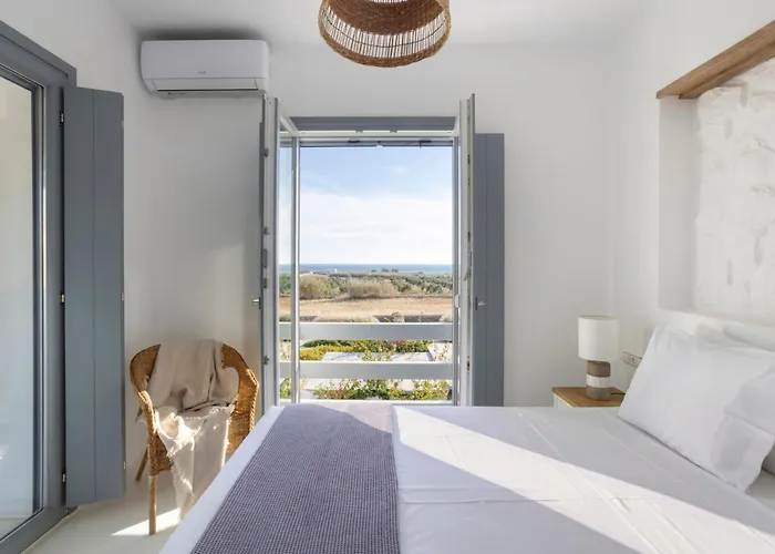 Villa Fryni, Private Pool & Seaview By Naxos Dunes *